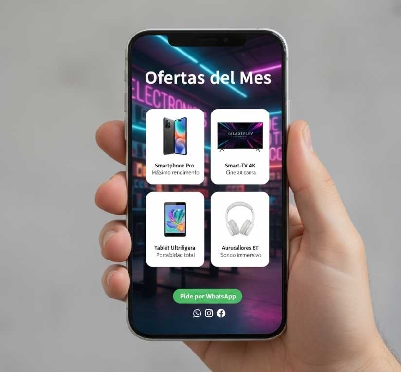 flyer vivo muestra distintos giros de negocios