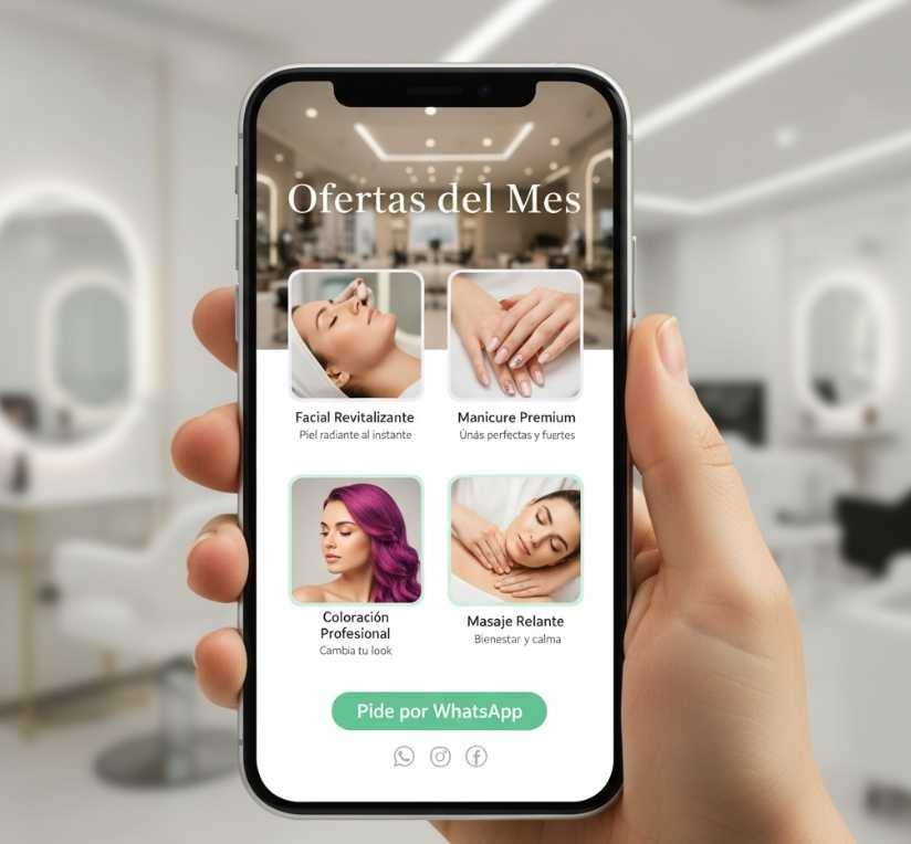 flyer vivo muestra distintos giros de negocios